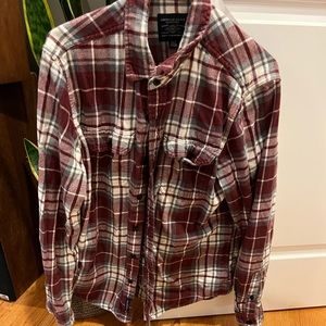 American Eagle Plaid Flannel Medium